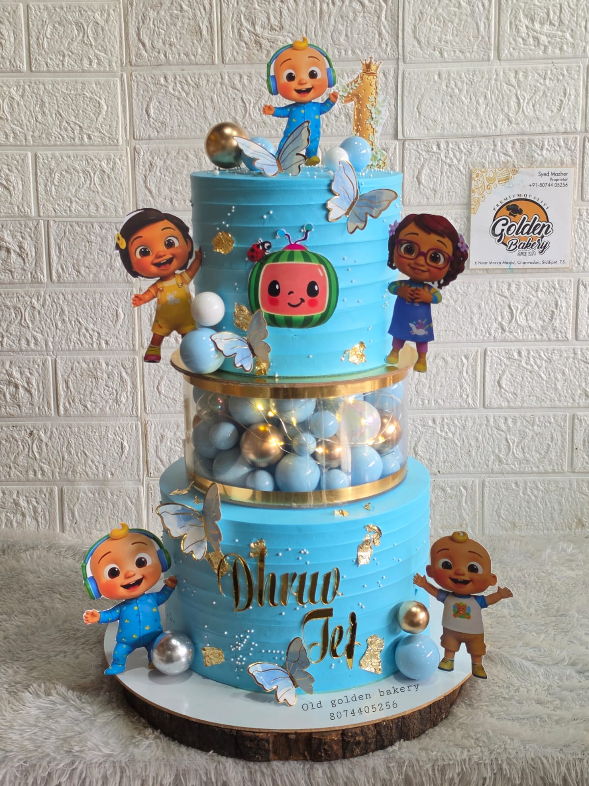 Foodie Profession Theme Cake by Golden Bakery Siddipet