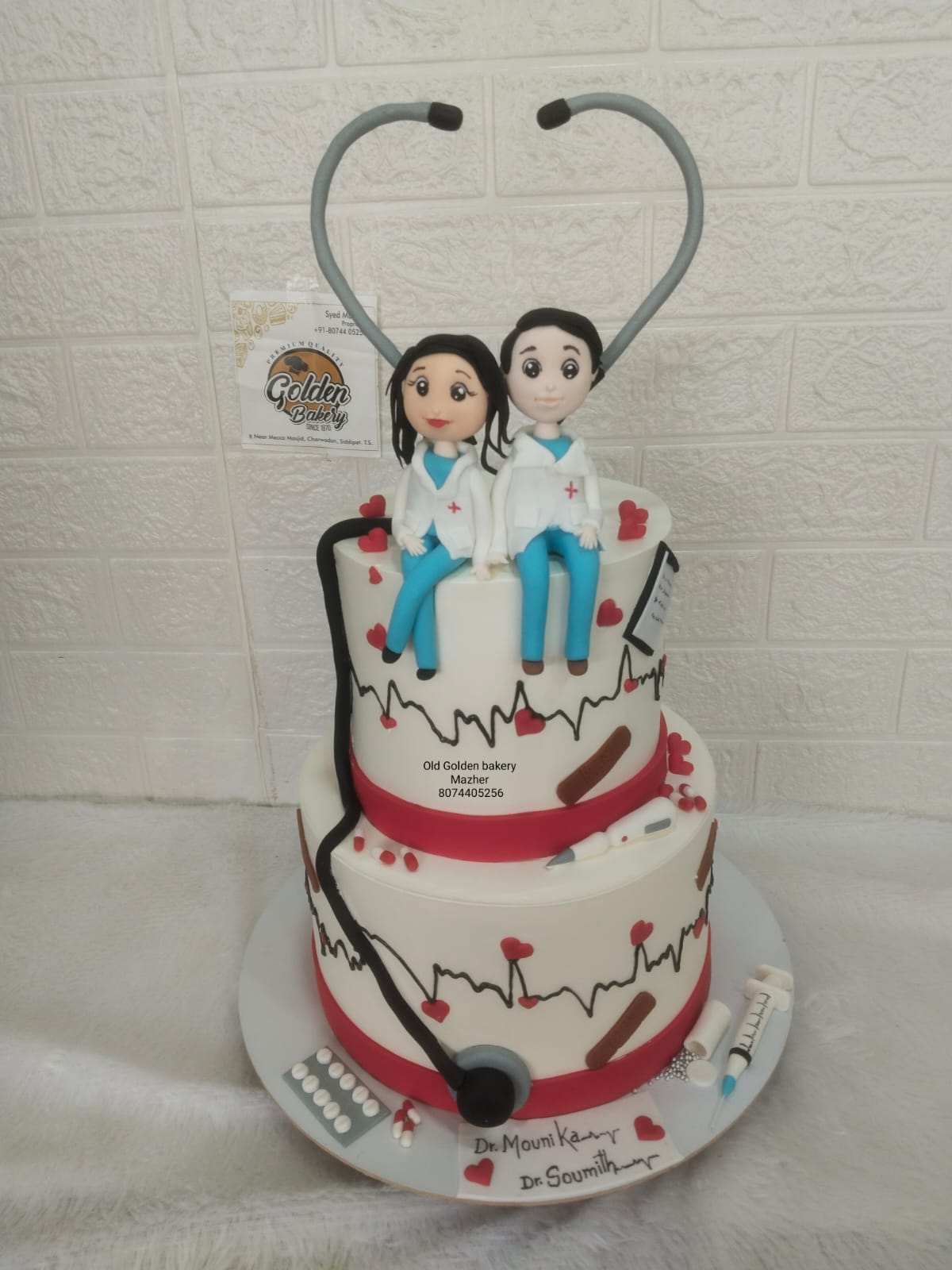 Fantasy Character Tier Cake by Golden Bakery Siddipet