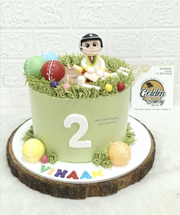 Green Mug Theme Cake by Golden Bakery Siddipet