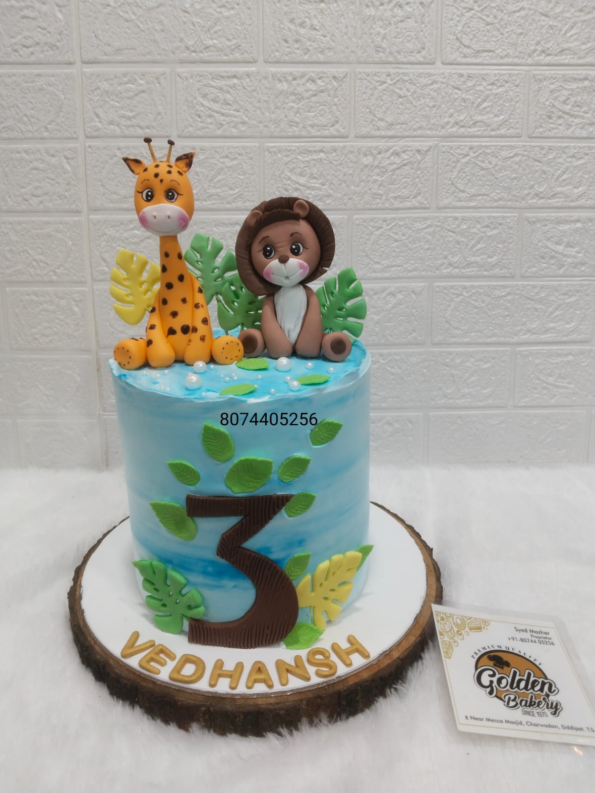 Whisky Barrel Cake by Golden Bakery Siddipet