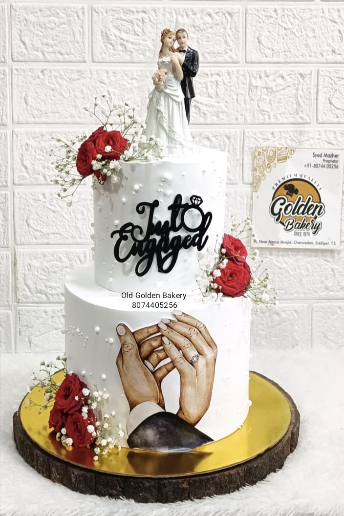 Girl Birthday Tier Cake by Golden Bakery Siddipet