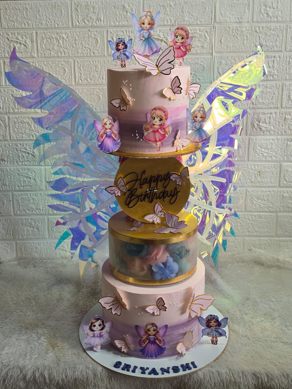 Blue Character Birthday Cake by Golden Bakery Siddipet