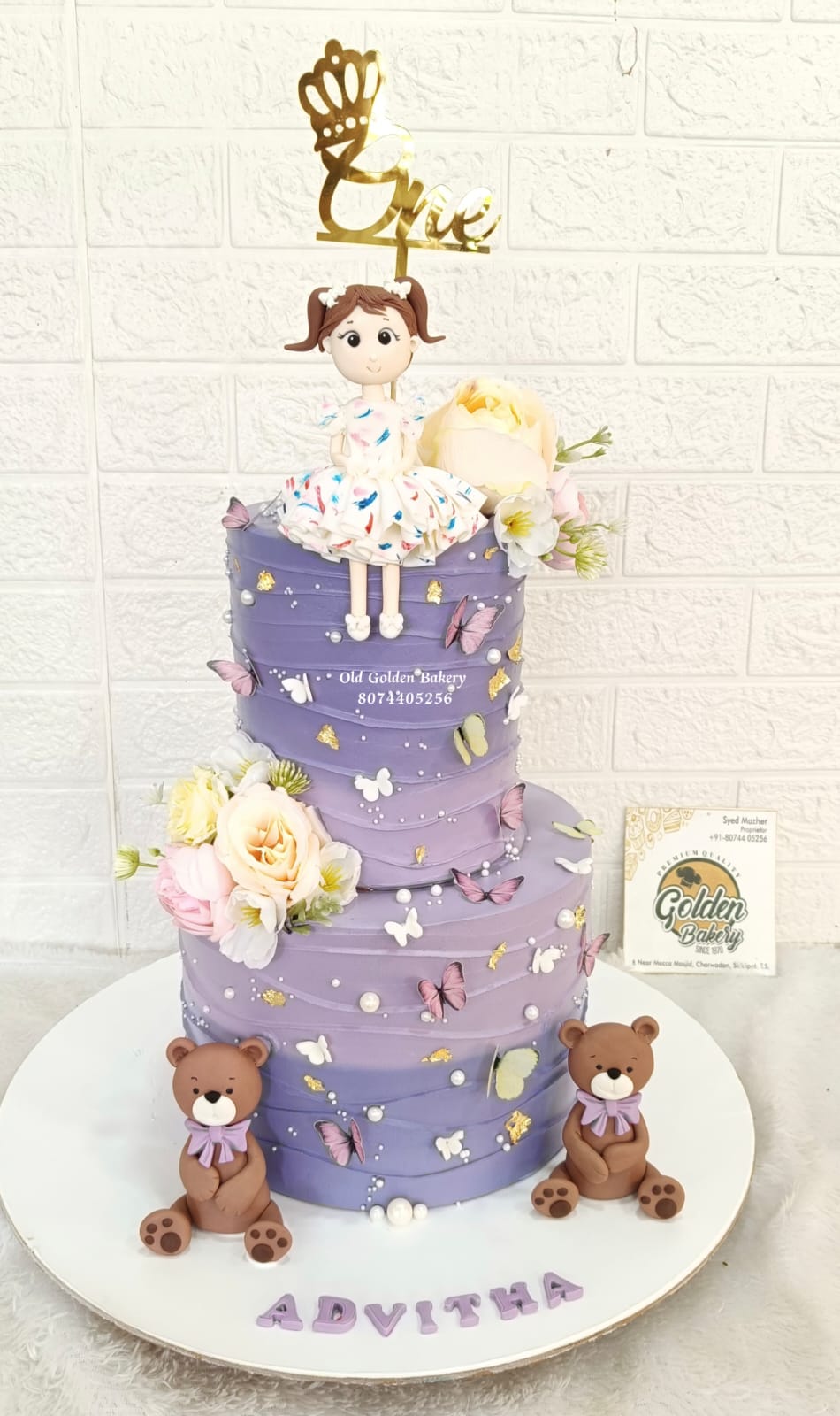 Princess Girl Birthday Cake by Golden Bakery Siddipet