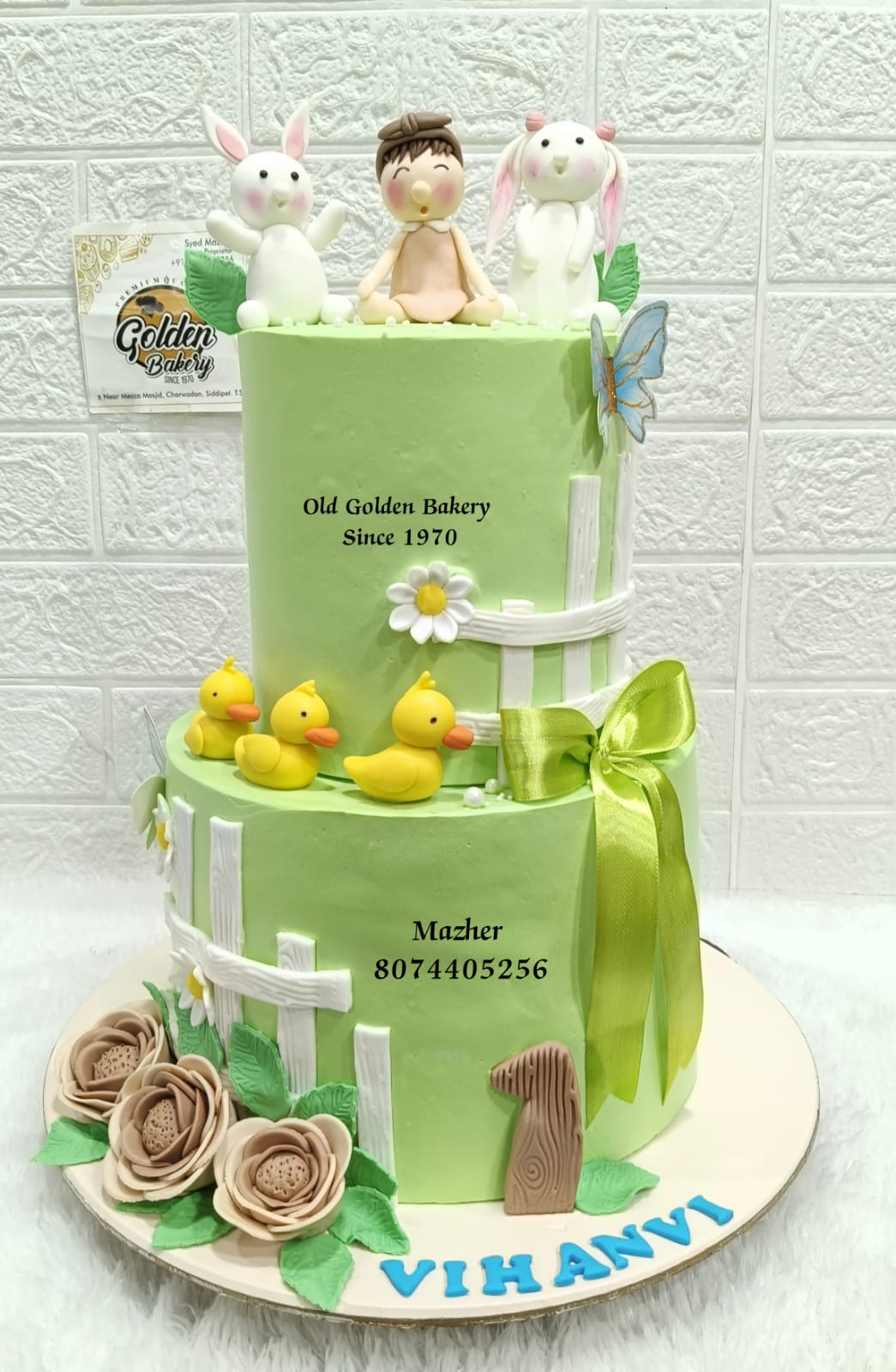 Cycling Second Birthday Cake by Golden Bakery Siddipet