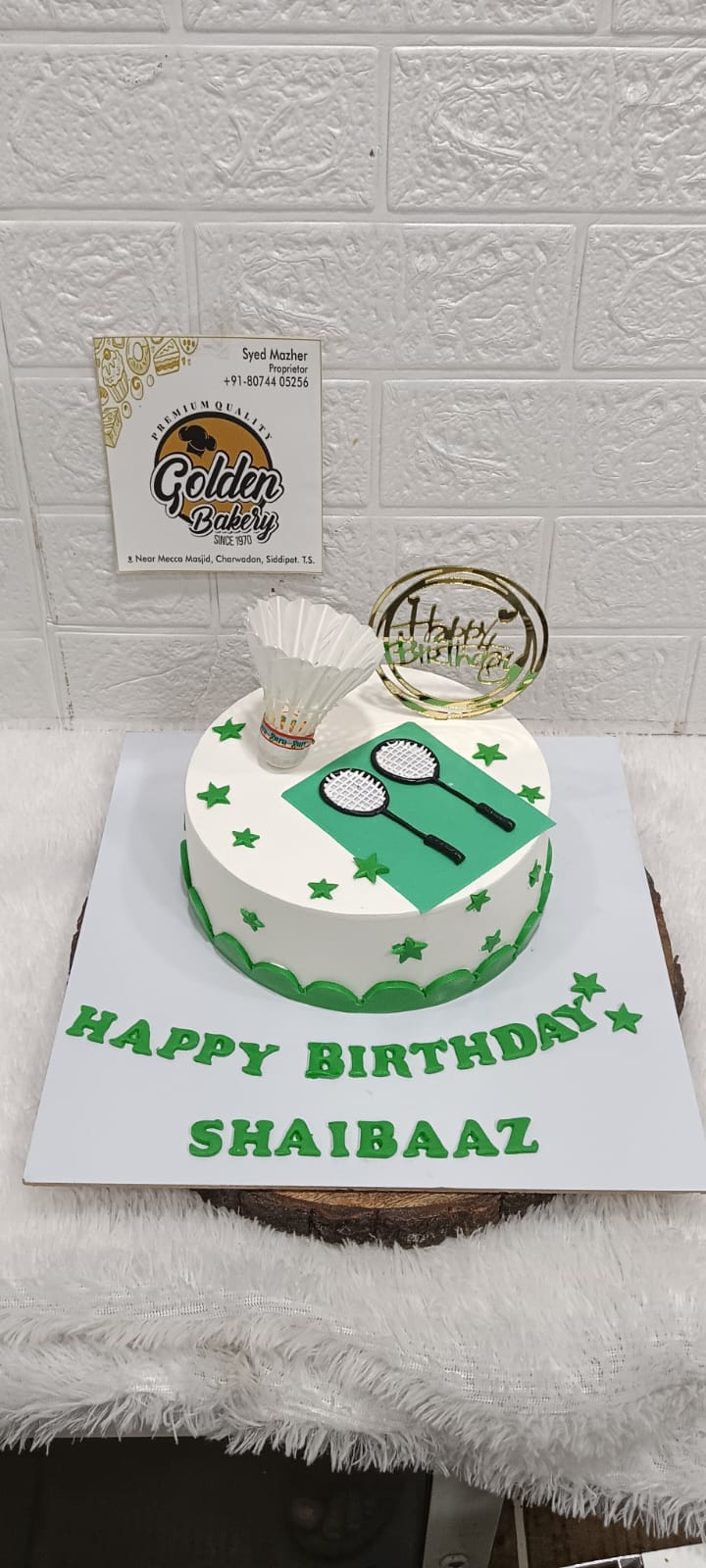 Girl First Birthday Floral Cake by Golden Bakery Siddipet