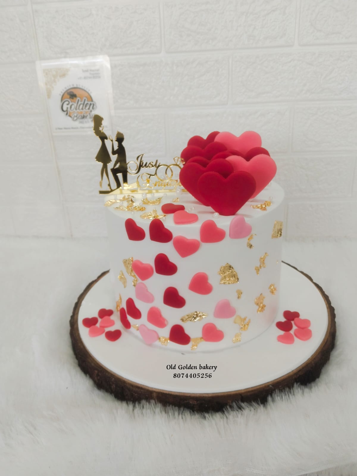 Blue First Birthday Crown Cake by Golden Bakery Siddipet